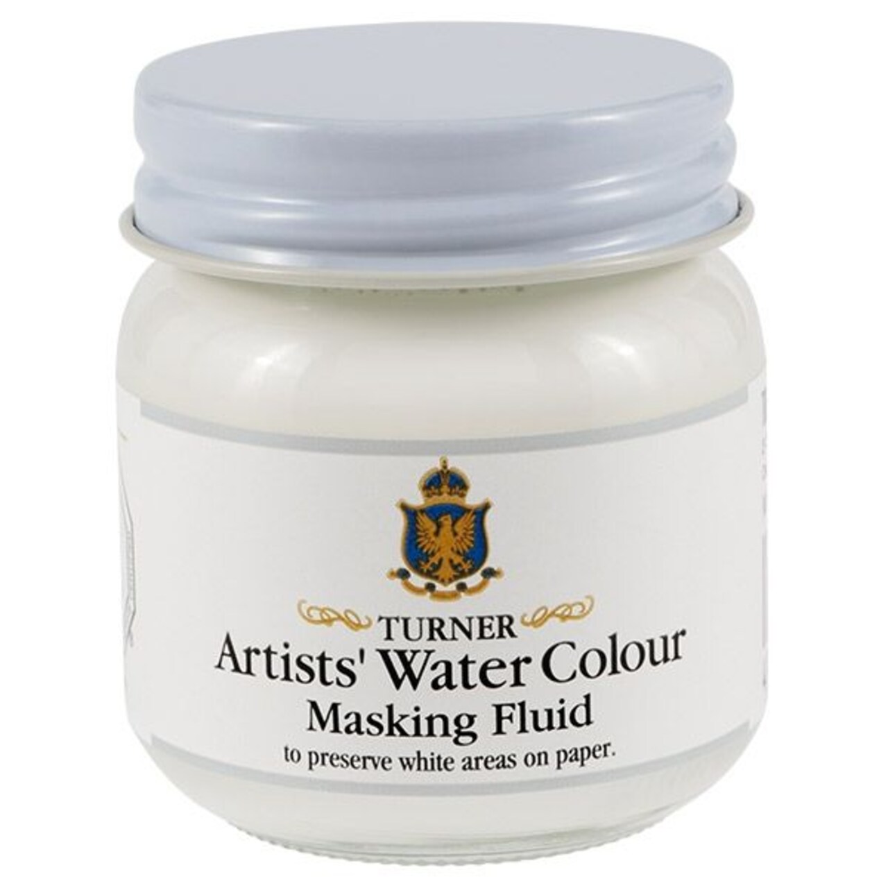 Turner Watercolor Masking Fluid - 40mL Jar - Fluid Consistency for Precise Detail, Ideal for Artists, Professionals, Students, Watercolorists - Masking Fluid for Watercolor Painting